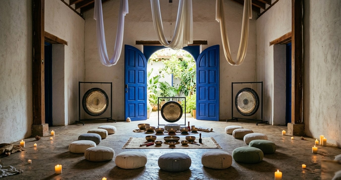 Bany de so a l'aire lliure