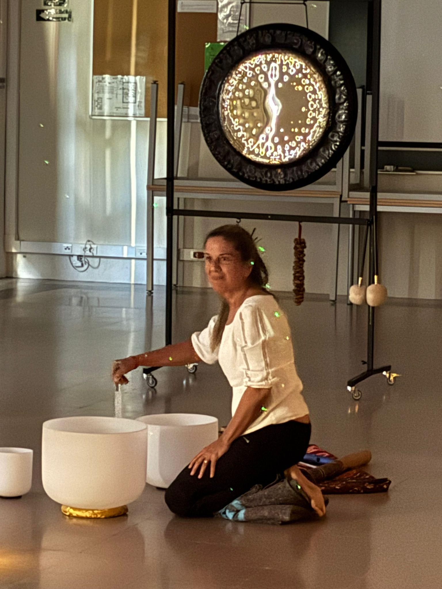 Sessió de bols tibetans